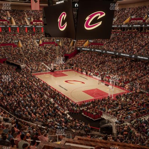 Rocket Arena - Section Club Box 4 Seat View