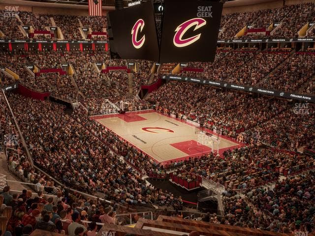 Rocket Arena - Section Club Box 4 Seat View