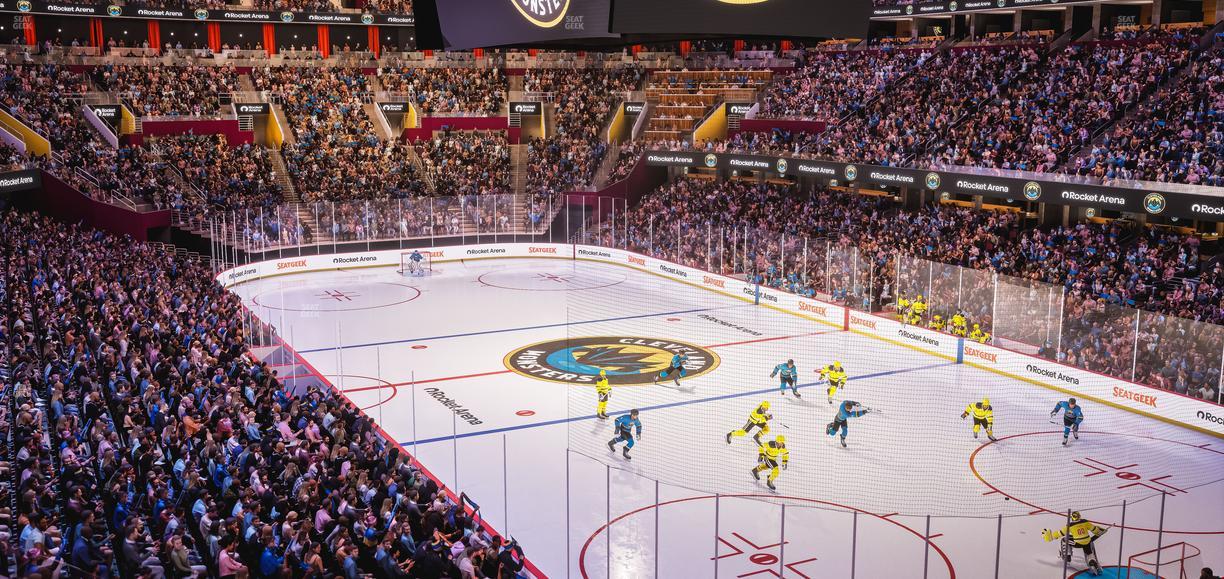 Rocket Arena - Section Club Box 4 Seat View