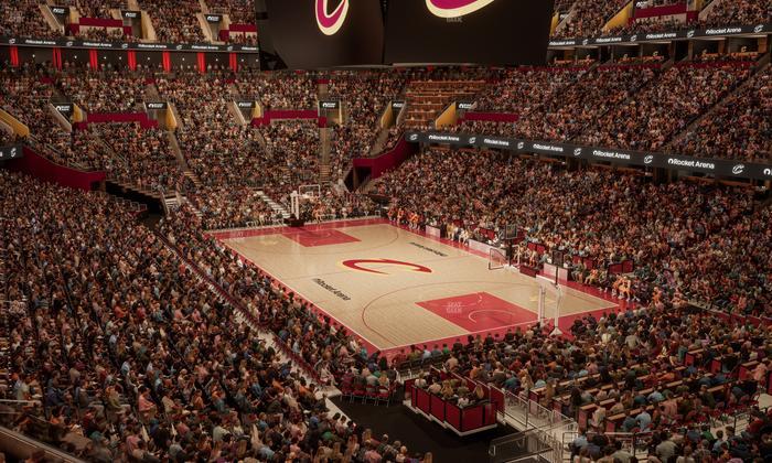 Rocket Arena - Section Club Box 4 Seat View