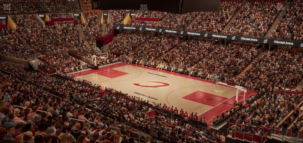 Rocket Arena - Section Club Suite 1 Seat View