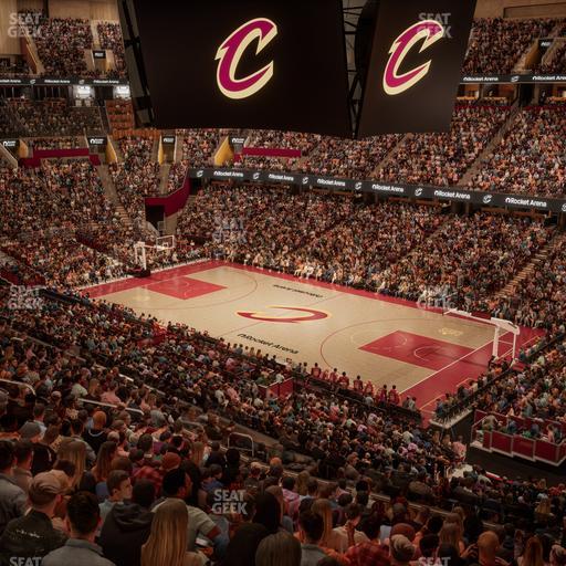 Rocket Arena - Section Club Suite 1 Seat View