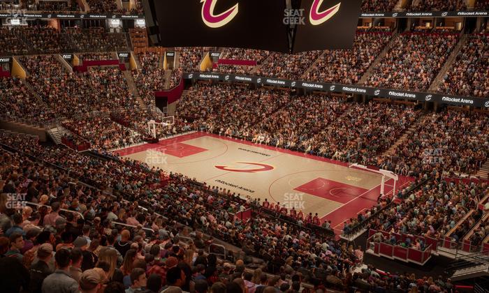 Rocket Arena - Section Club Suite 1 Seat View