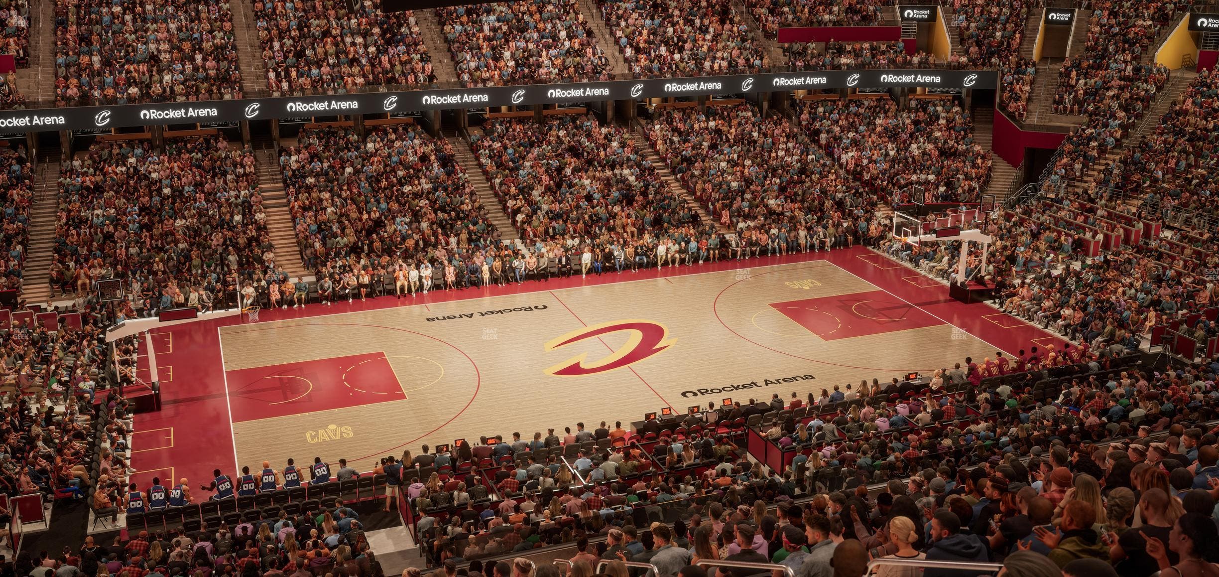 Rocket Arena - Section Club Suite 10 Seat View