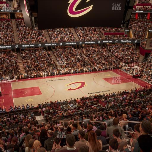 Rocket Arena - Section Club Suite 10 Seat View