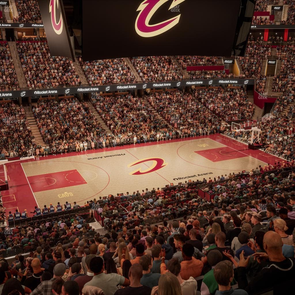 Rocket Arena - Section Club Suite 11 Seat View