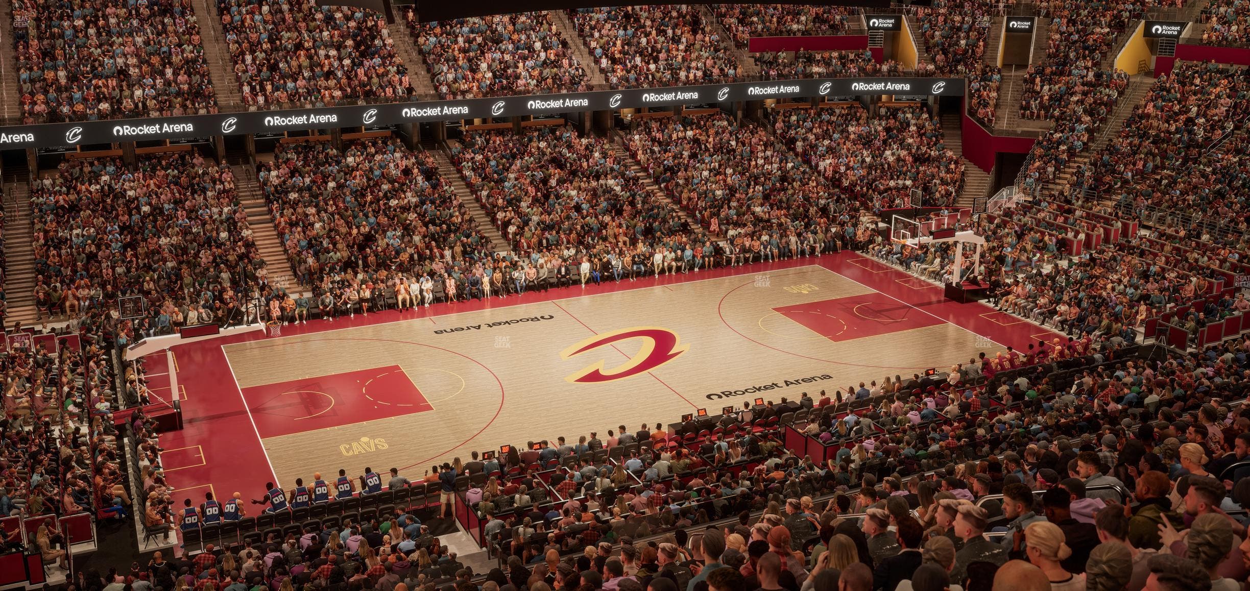 Rocket Arena - Section Club Suite 11 Seat View
