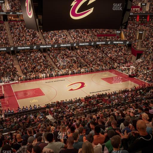 Rocket Arena - Section Club Suite 11 Seat View