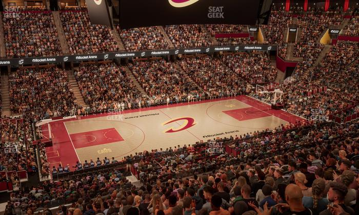 Rocket Arena - Section Club Suite 11 Seat View