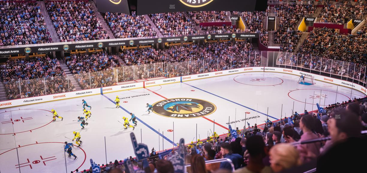 Rocket Arena - Section Club Suite 12 Seat View