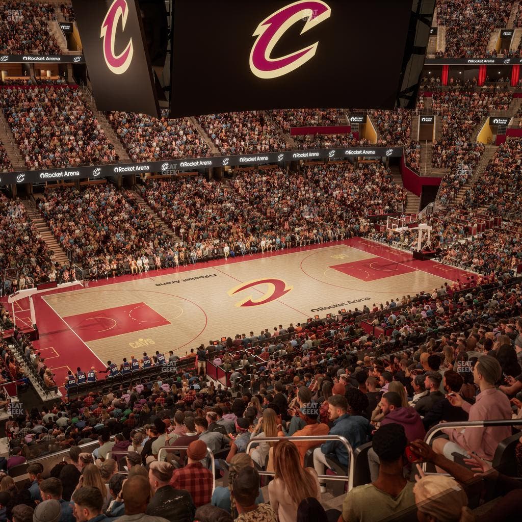 Rocket Arena - Section Club Suite 12 Seat View