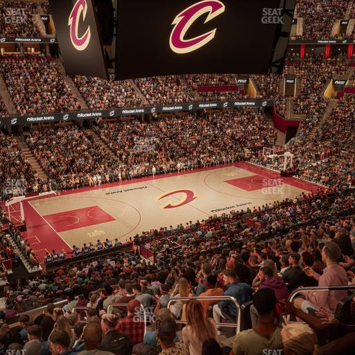 Rocket Arena - Section Club Suite 12 Seat View