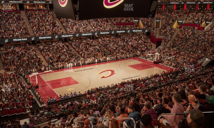 Rocket Arena - Section Club Suite 12 Seat View