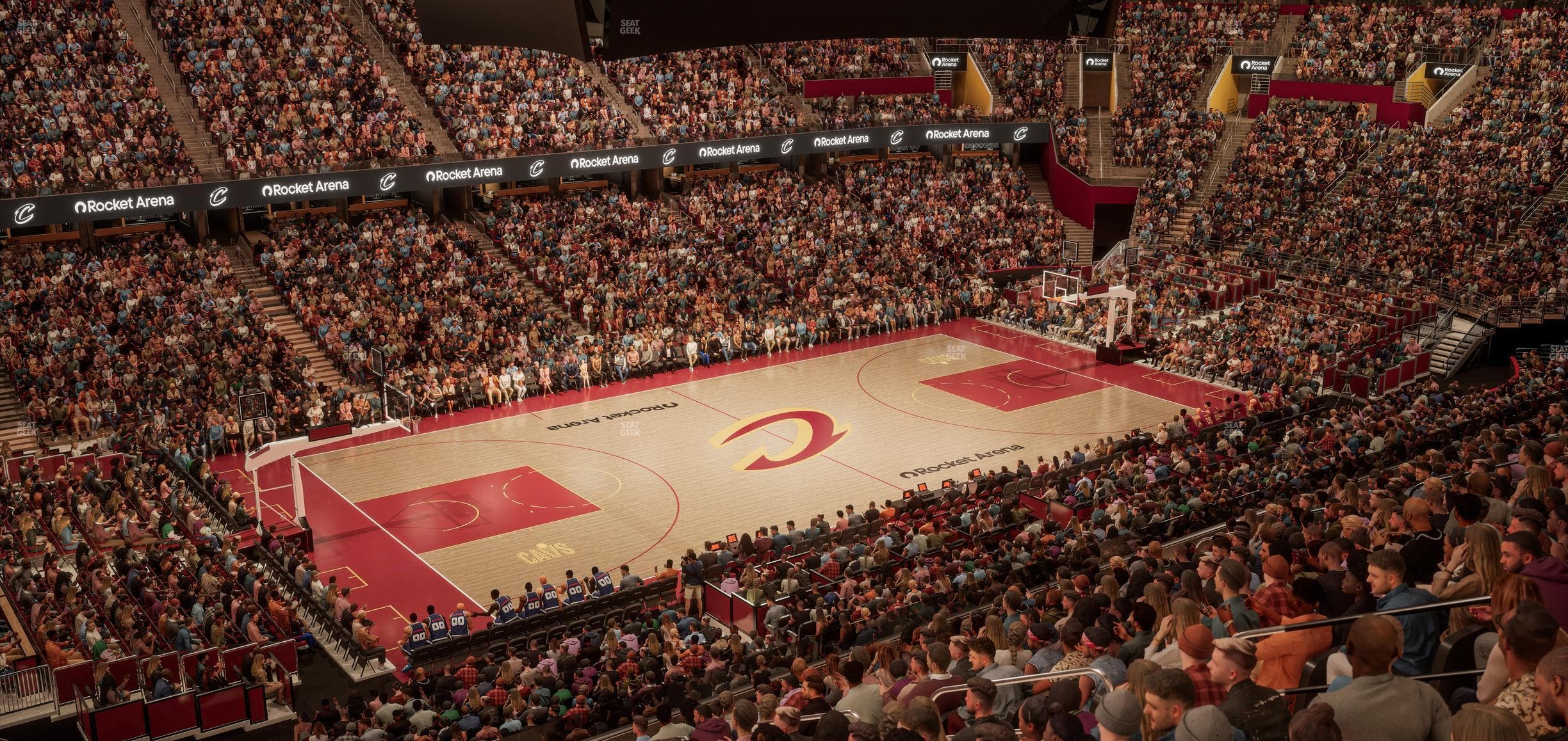Rocket Arena - Section Club Suite 13 Seat View