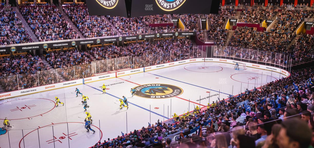 Rocket Arena - Section Club Suite 14 Seat View