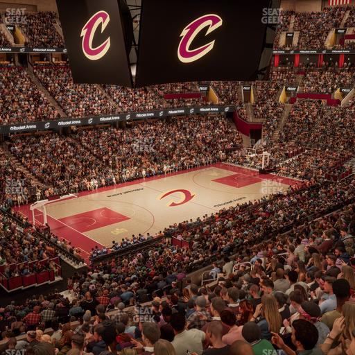 Rocket Arena - Section Club Suite 14 Seat View