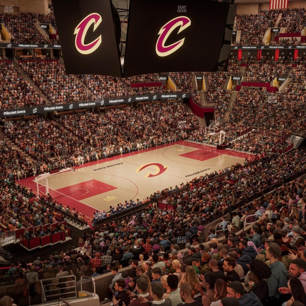 Rocket Arena - Section Club Suite 15 Seat View