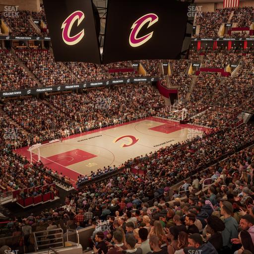 Rocket Arena - Section Club Suite 15 Seat View