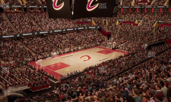 Rocket Arena - Section Club Suite 15 Seat View