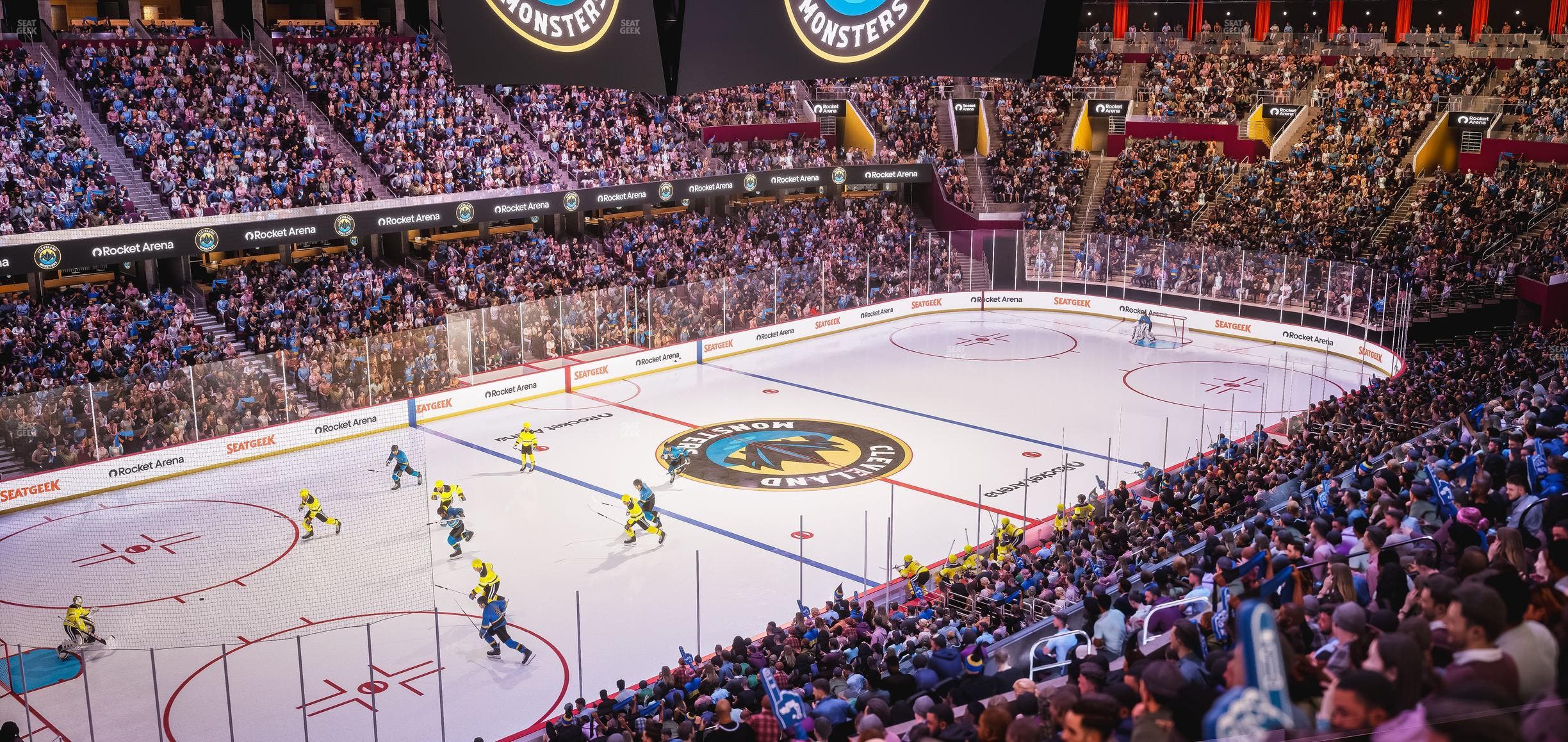 Rocket Arena - Section Club Suite 15 Seat View