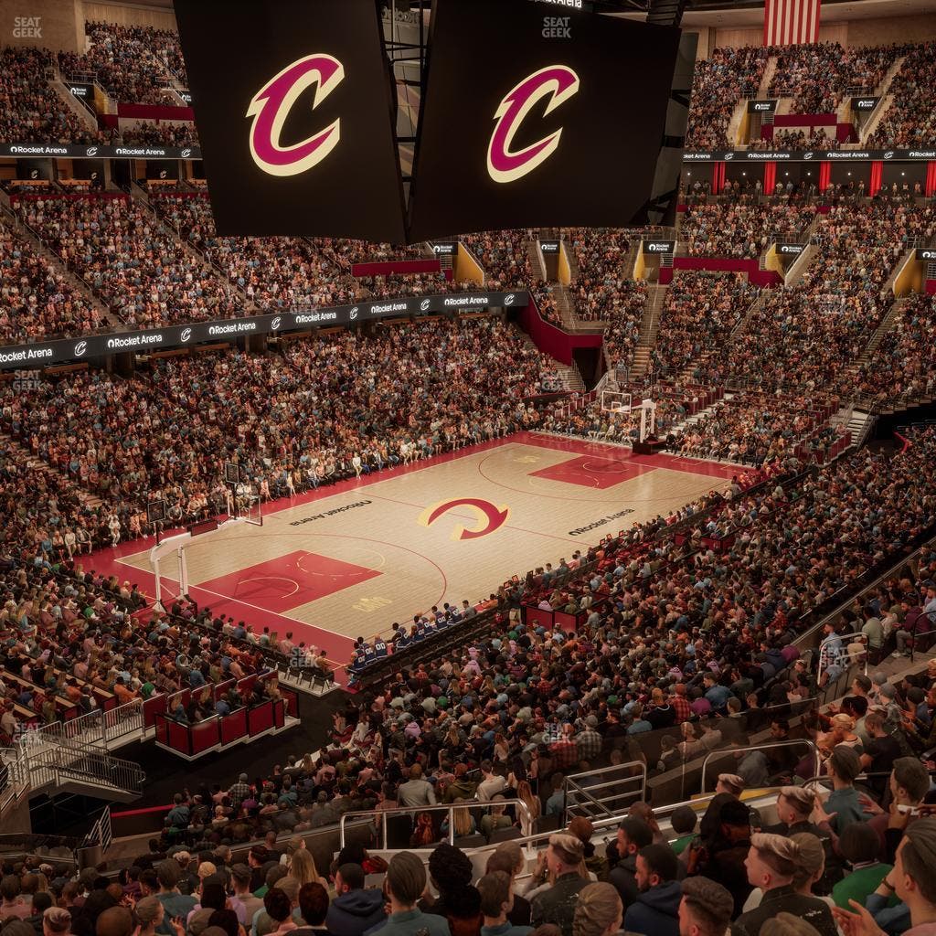 Rocket Arena - Section Club Suite 16 Seat View