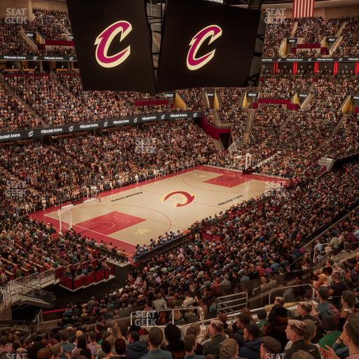 Rocket Arena - Section Club Suite 16 Seat View