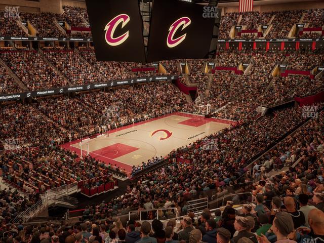 Rocket Arena - Section Club Suite 16 Seat View Rocket Arena - Section Club Suite 16 Seat View