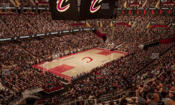 Rocket Arena - Section Club Suite 16 Seat View