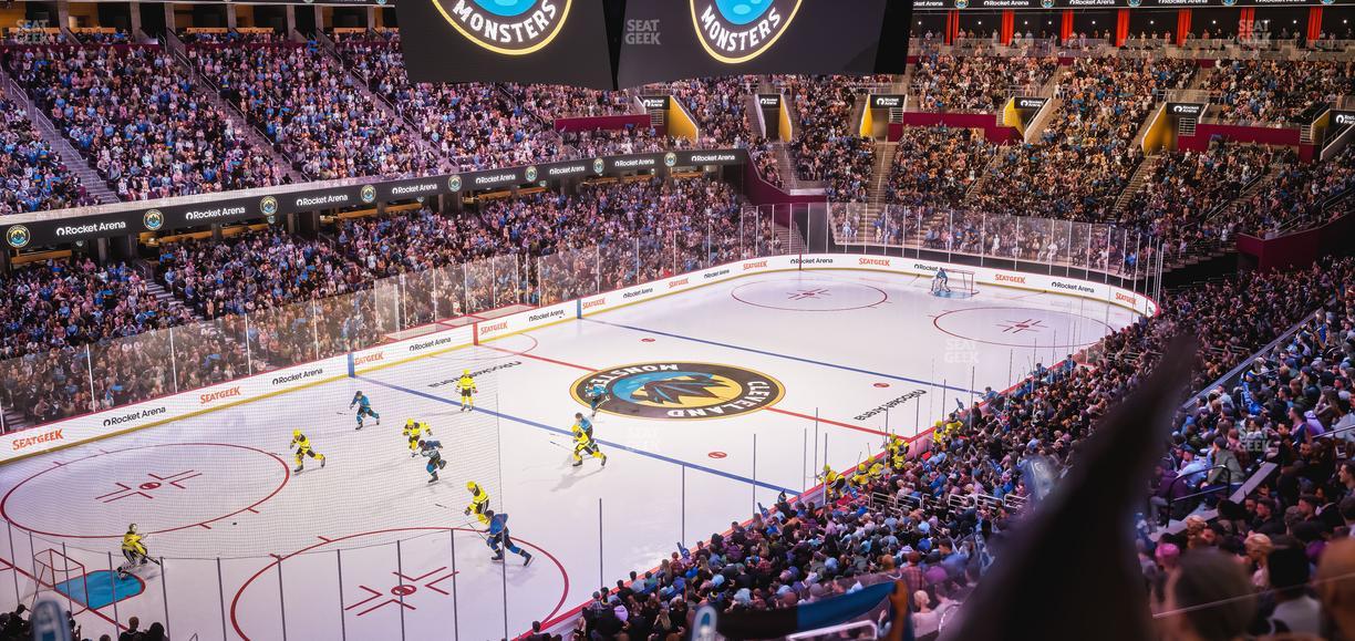 Rocket Arena - Section Club Suite 16 Seat View