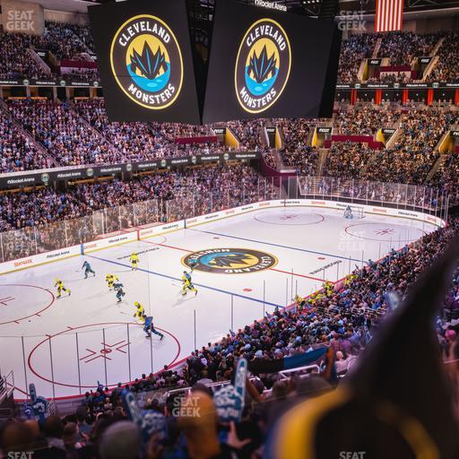 Rocket Arena - Section Club Suite 16 Seat View