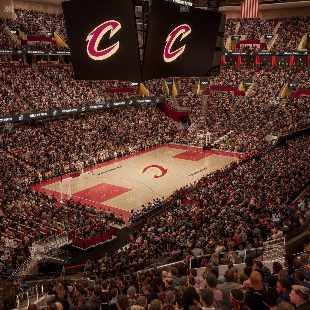 Rocket Arena - Section Club Suite 17 Seat View