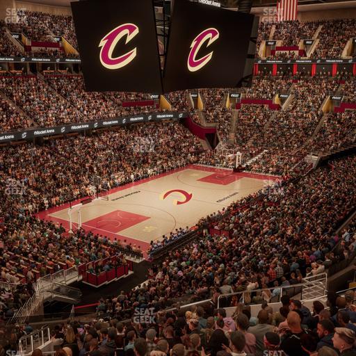 Rocket Arena - Section Club Suite 17 Seat View