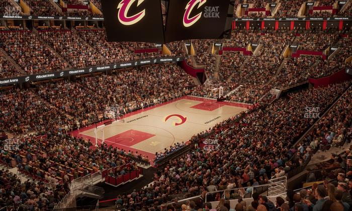 Rocket Arena - Section Club Suite 17 Seat View