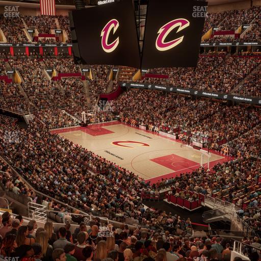 Rocket Arena - Section Club Suite 18 Seat View