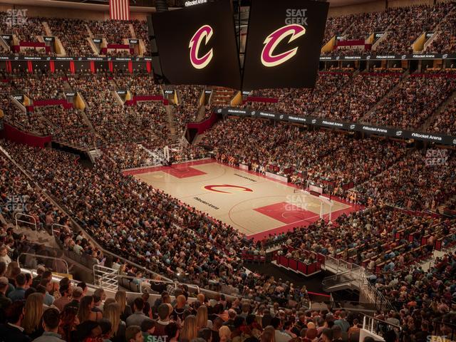 Rocket Arena - Section Club Suite 18 Seat View Rocket Arena - Section Club Suite 18 Seat View