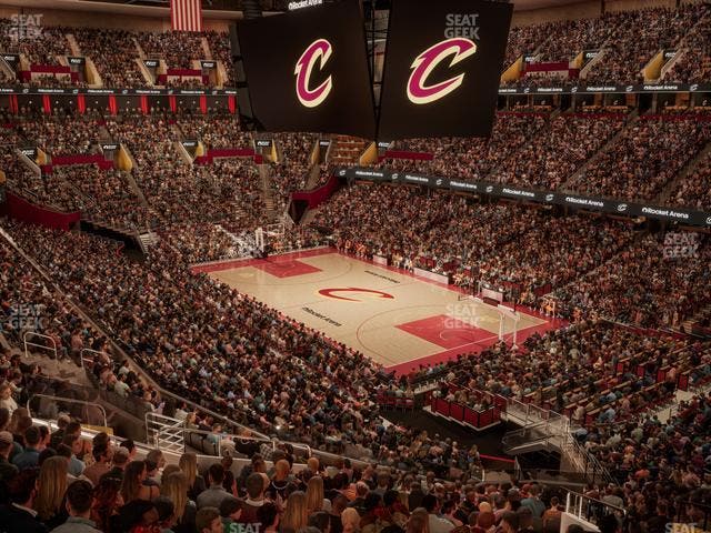 Rocket Arena - Section Club Suite 18 Seat View