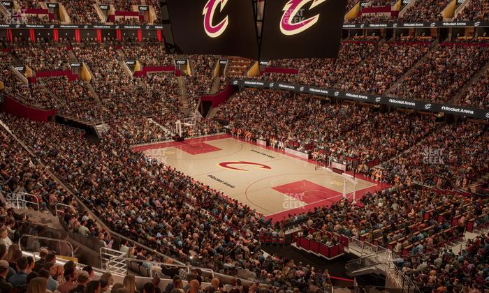 Rocket Arena - Section Club Suite 18 Seat View