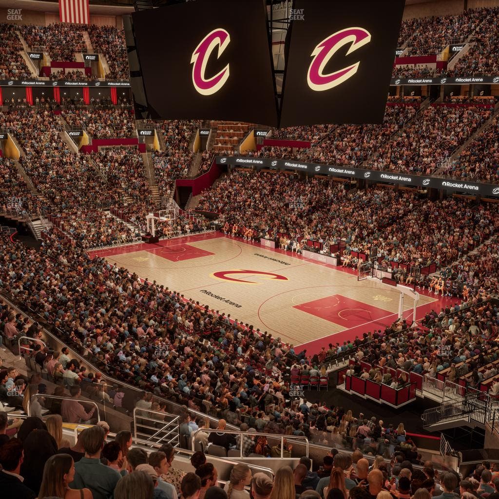 Rocket Arena - Section Club Suite 19 Seat View