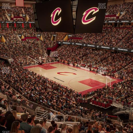 Rocket Arena - Section Club Suite 19 Seat View