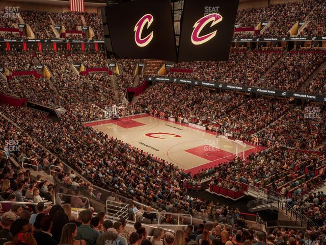 Rocket Arena - Section Club Suite 19 Seat View Rocket Arena - Section Club Suite 19 Seat View