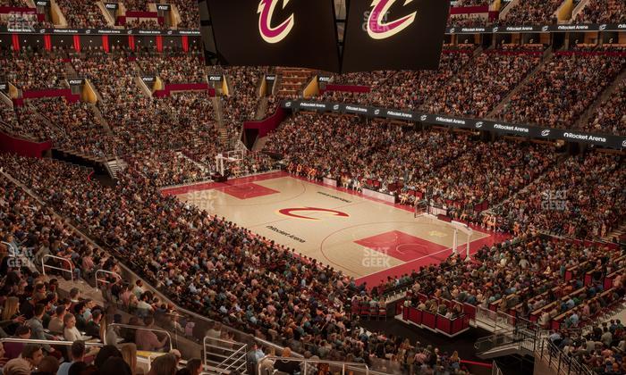 Rocket Arena - Section Club Suite 19 Seat View