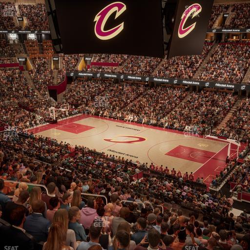 Rocket Arena - Section Club Suite 2 Seat View