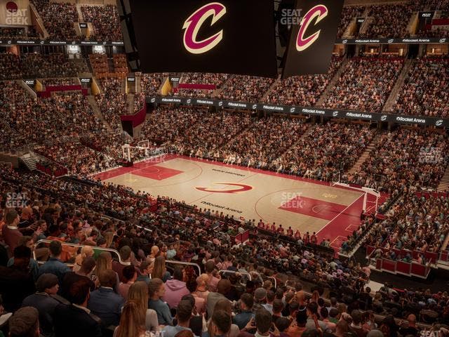 Rocket Arena - Section Club Suite 2 Seat View
