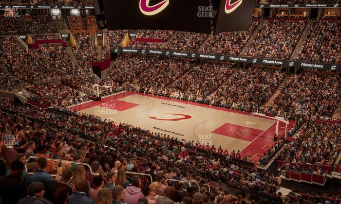 Rocket Arena - Section Club Suite 2 Seat View