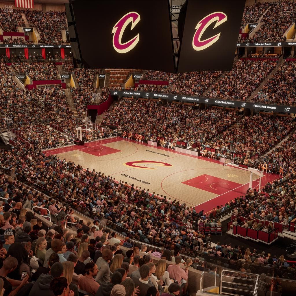 Rocket Arena - Section Club Suite 20 Seat View