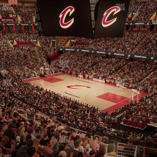 Rocket Arena - Section Club Suite 20 Seat View