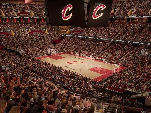 Rocket Arena - Section Club Suite 20 Seat View