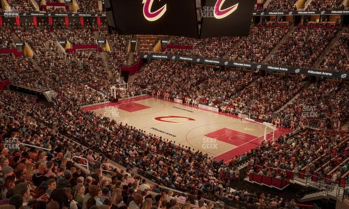 Rocket Arena - Section Club Suite 20 Seat View