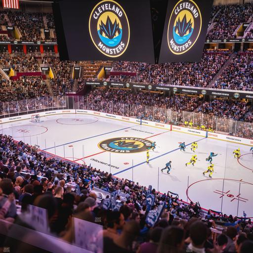 Rocket Arena - Section Club Suite 21 Seat View