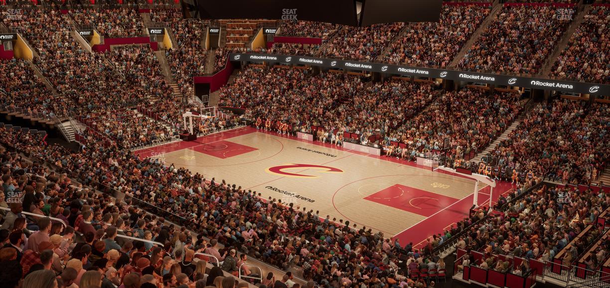 Rocket Arena - Section Club Suite 21 Seat View